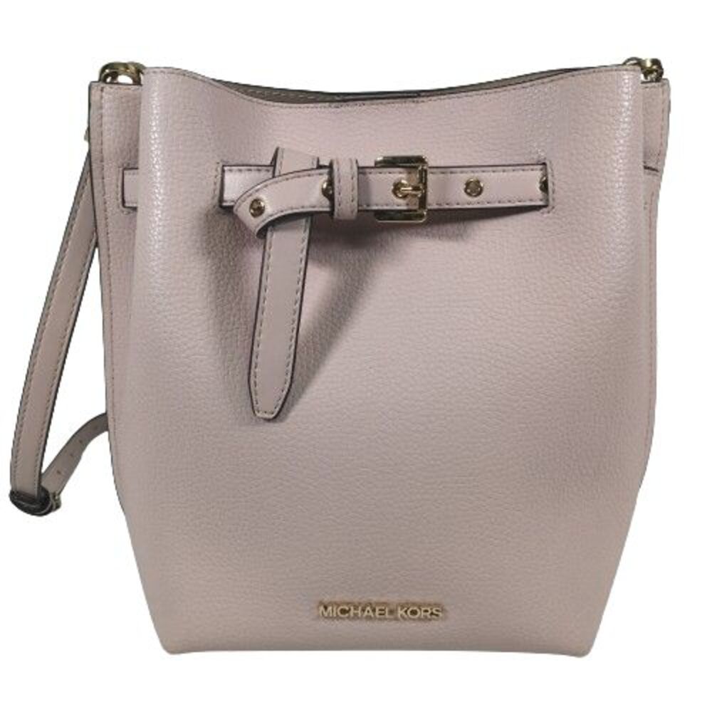 Michael Kors Small Pink Leather Bucket Crossbody Messenger Tote Bag Purse $348